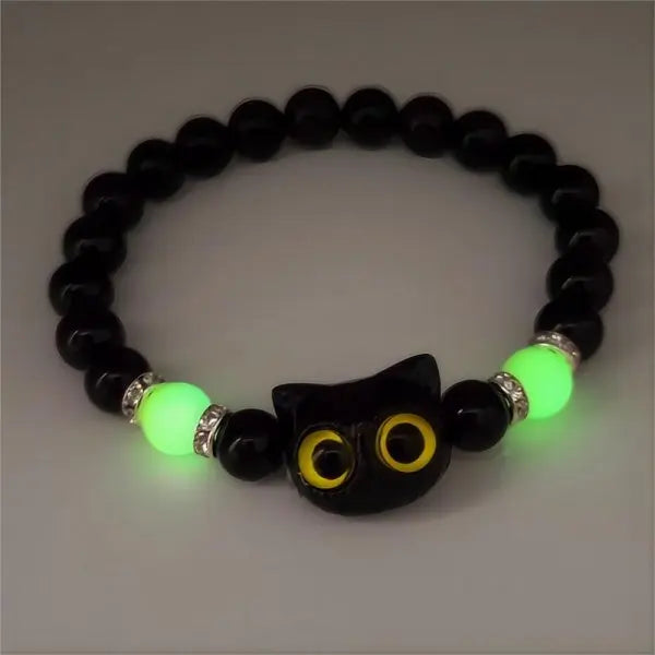 Luminous Butterfly Necklace Glowing Night Fluorescence Vintage Glow in the Dark Pendant for Women Christmas New Year Party Gift