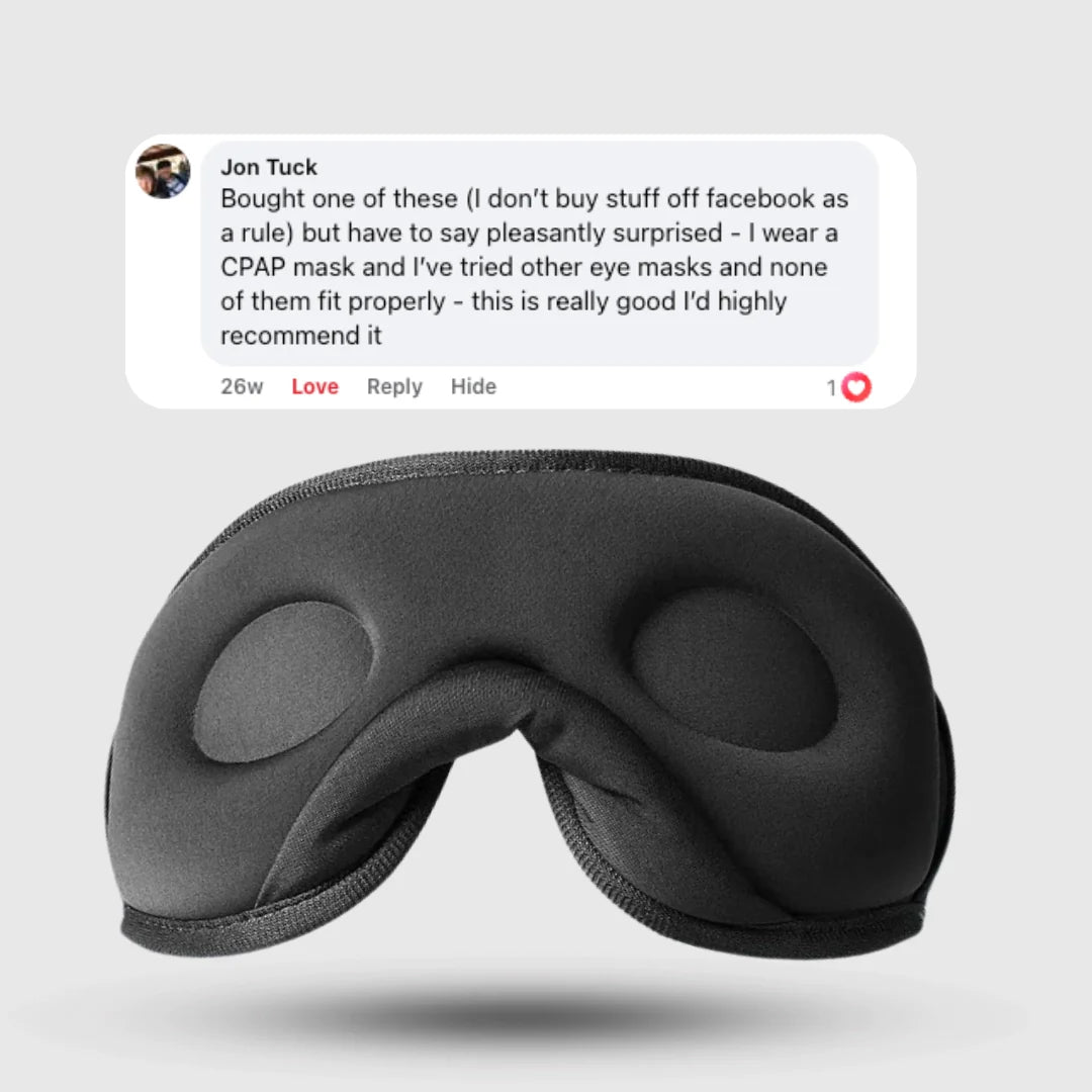 Mask for Sleep Headphones Bluetooth 3D Eye Mask Music Play Sleeping Headphones with Built-In HD Speaker