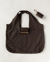 INS Style Nylon Keychain Storage Bag Large Capacity Foldable Shopping Tote Bag Portable Handbag Eco Reusable Shoulder Bag