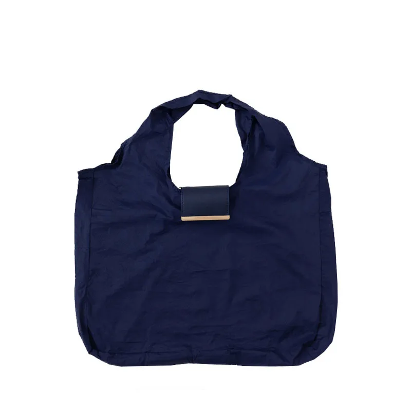 INS Style Nylon Keychain Storage Bag Large Capacity Foldable Shopping Tote Bag Portable Handbag Eco Reusable Shoulder Bag