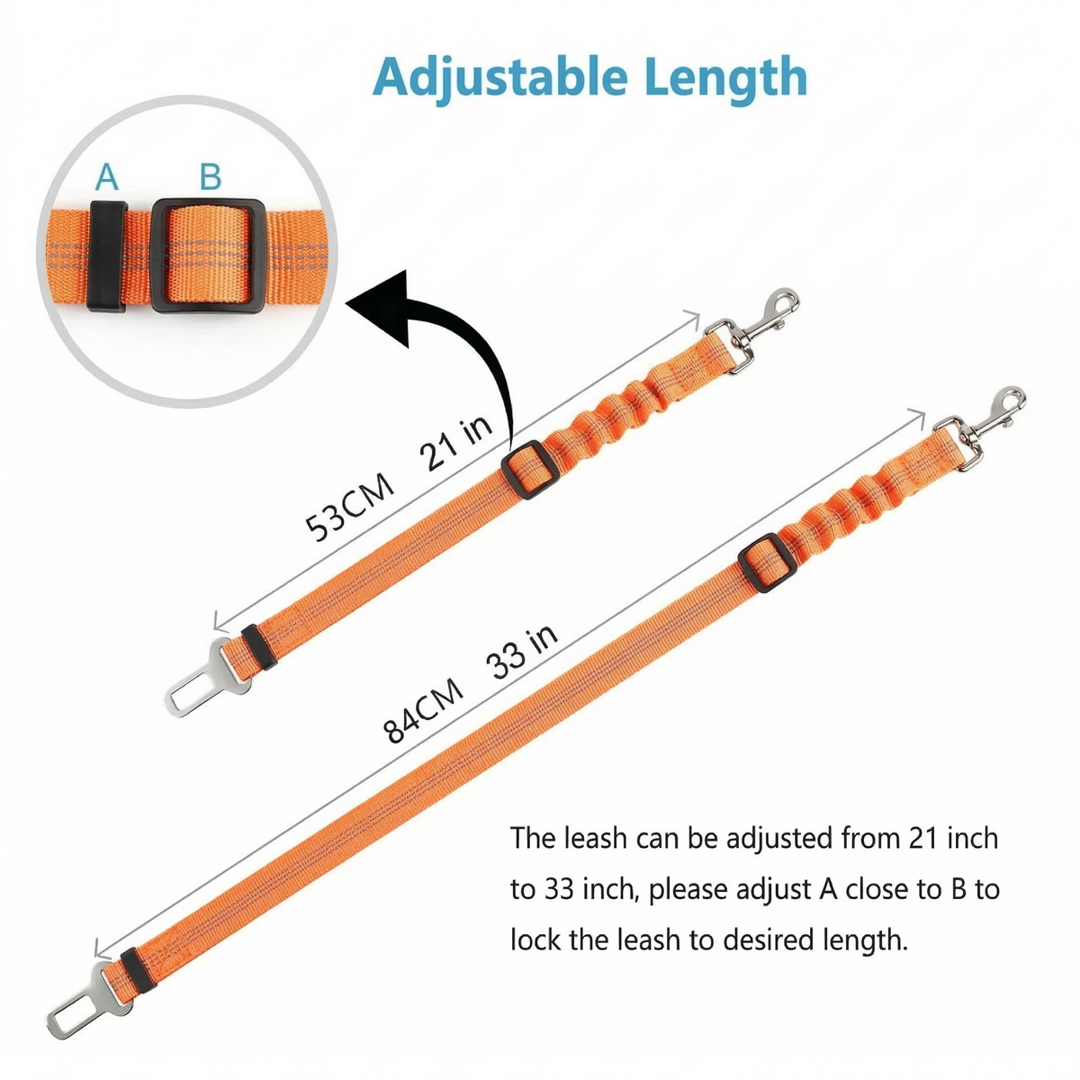 Dog's Car Seat Belt