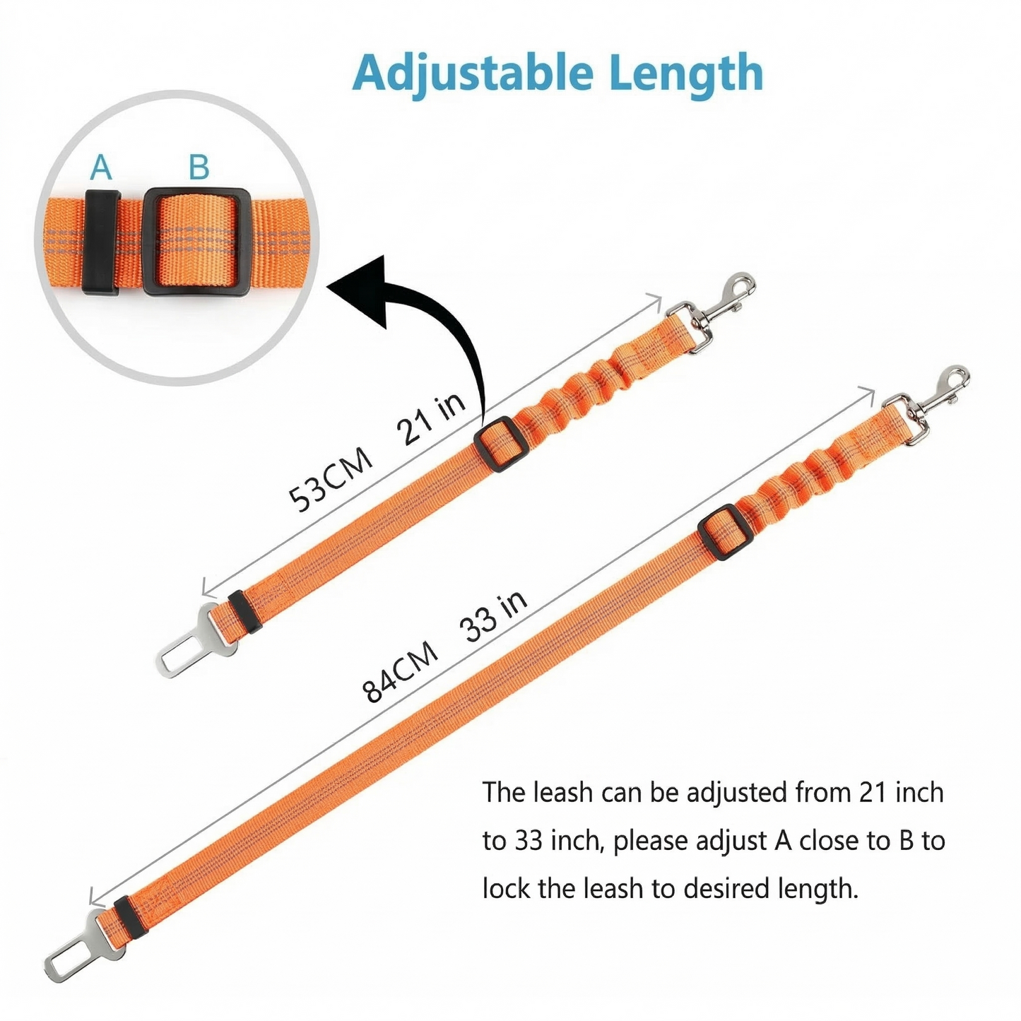Dog's Car Seat Belt