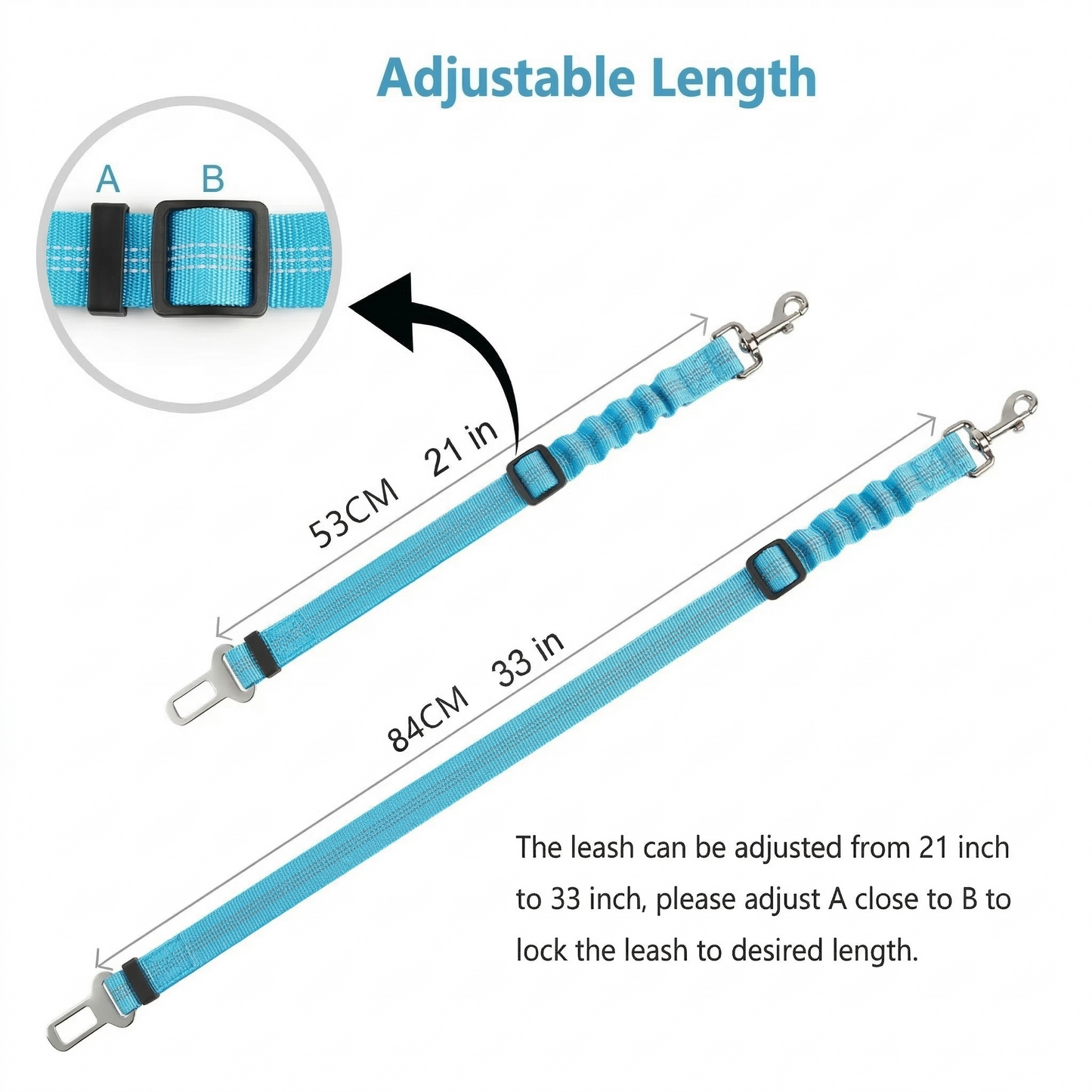 Dog's Car Seat Belt
