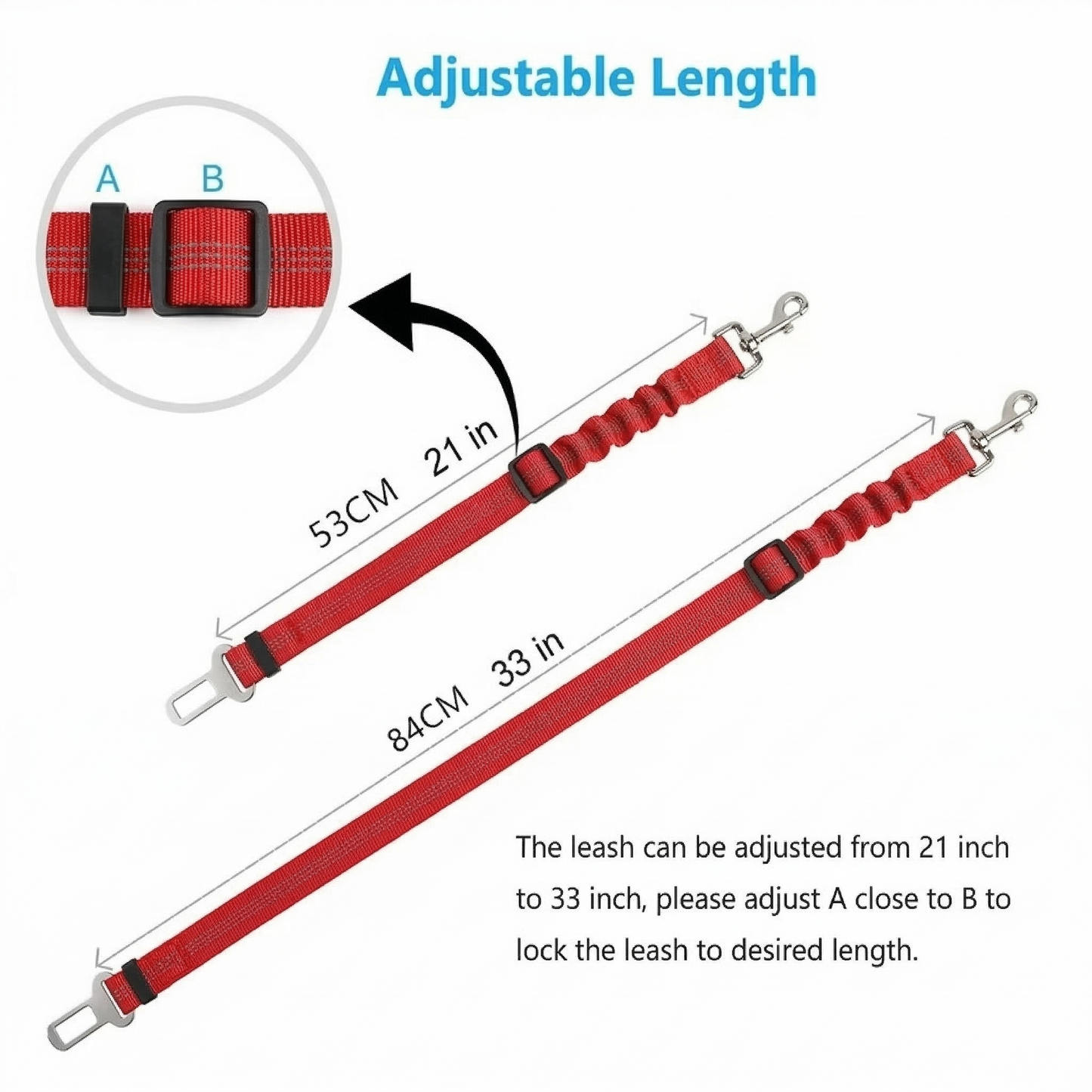 Dog's Car Seat Belt