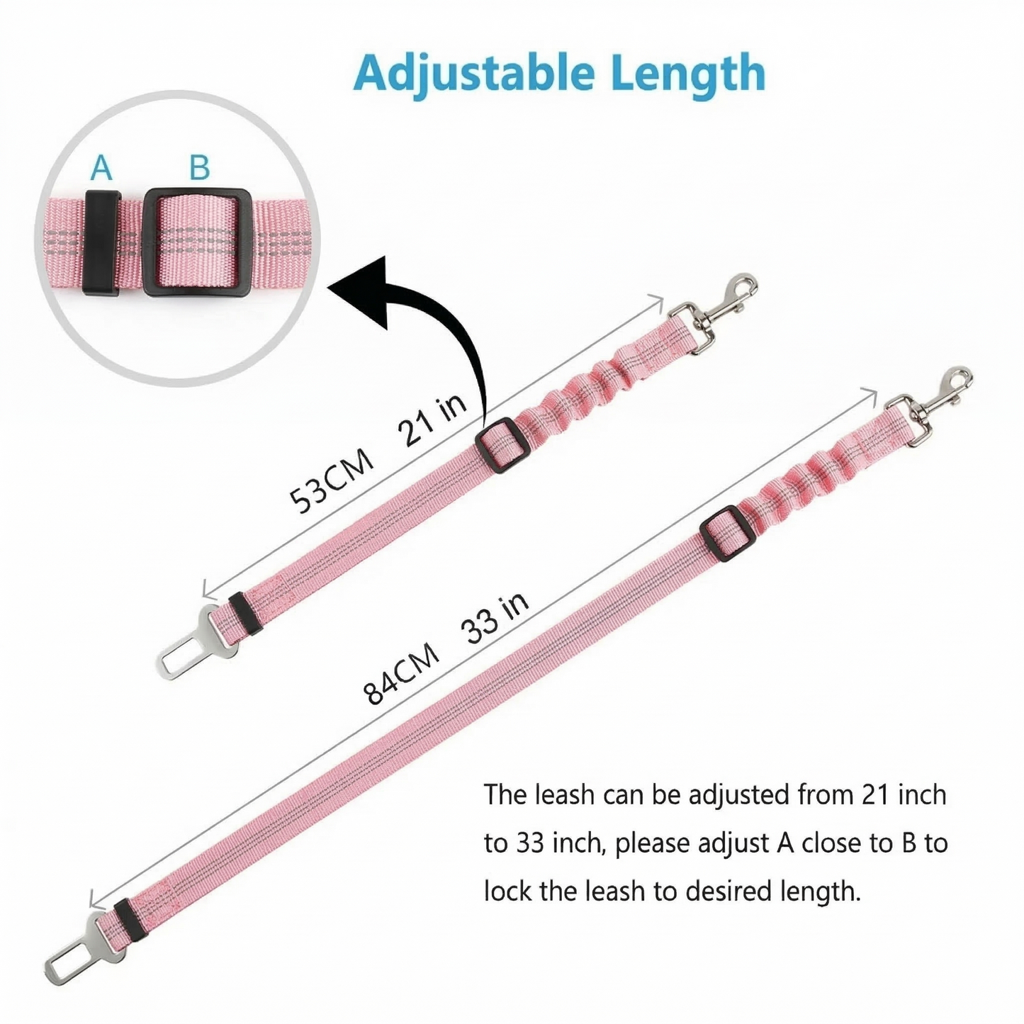 Dog's Car Seat Belt