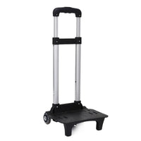 Aluminum Alloy Durablel 2 Wheel Luggage Travel Pullling Rod Carrier Trolley Rack Student Backpack Pet Bag