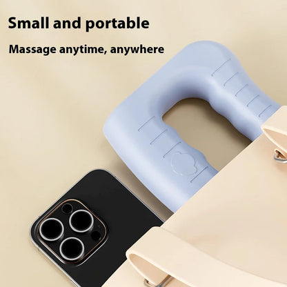Massage Fascia Ring, Easy Exercise Tool, Fascia Vibration Ring with Massage Belt, 5 Vibration Modes, Deep Vibration Massage, USB