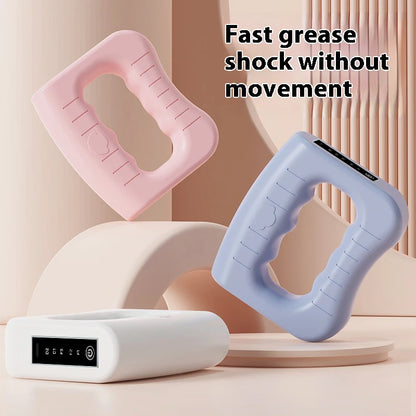 Massage Fascia Ring, Easy Exercise Tool, Fascia Vibration Ring with Massage Belt, 5 Vibration Modes, Deep Vibration Massage, USB