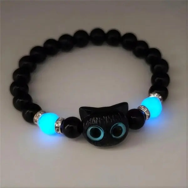 Luminous Butterfly Necklace Glowing Night Fluorescence Vintage Glow in the Dark Pendant for Women Christmas New Year Party Gift