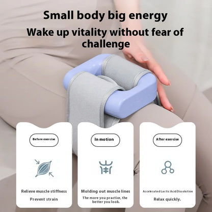 Massage Fascia Ring, Easy Exercise Tool, Fascia Vibration Ring with Massage Belt, 5 Vibration Modes, Deep Vibration Massage, USB