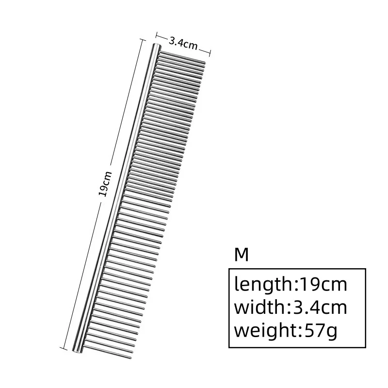 Stainless Steel Pet Comb