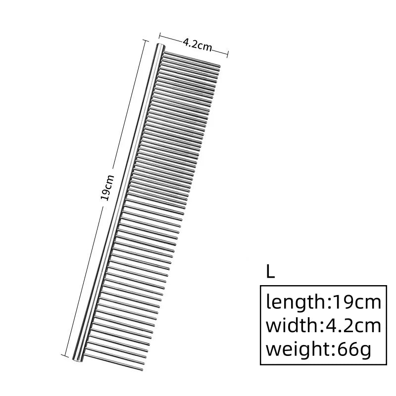 Stainless Steel Pet Comb
