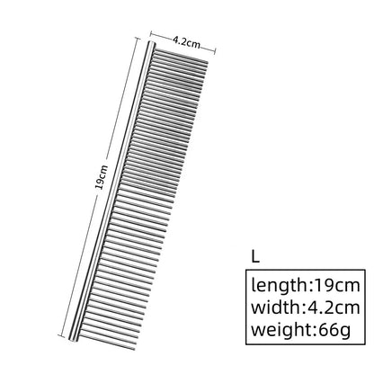 Stainless Steel Pet Comb